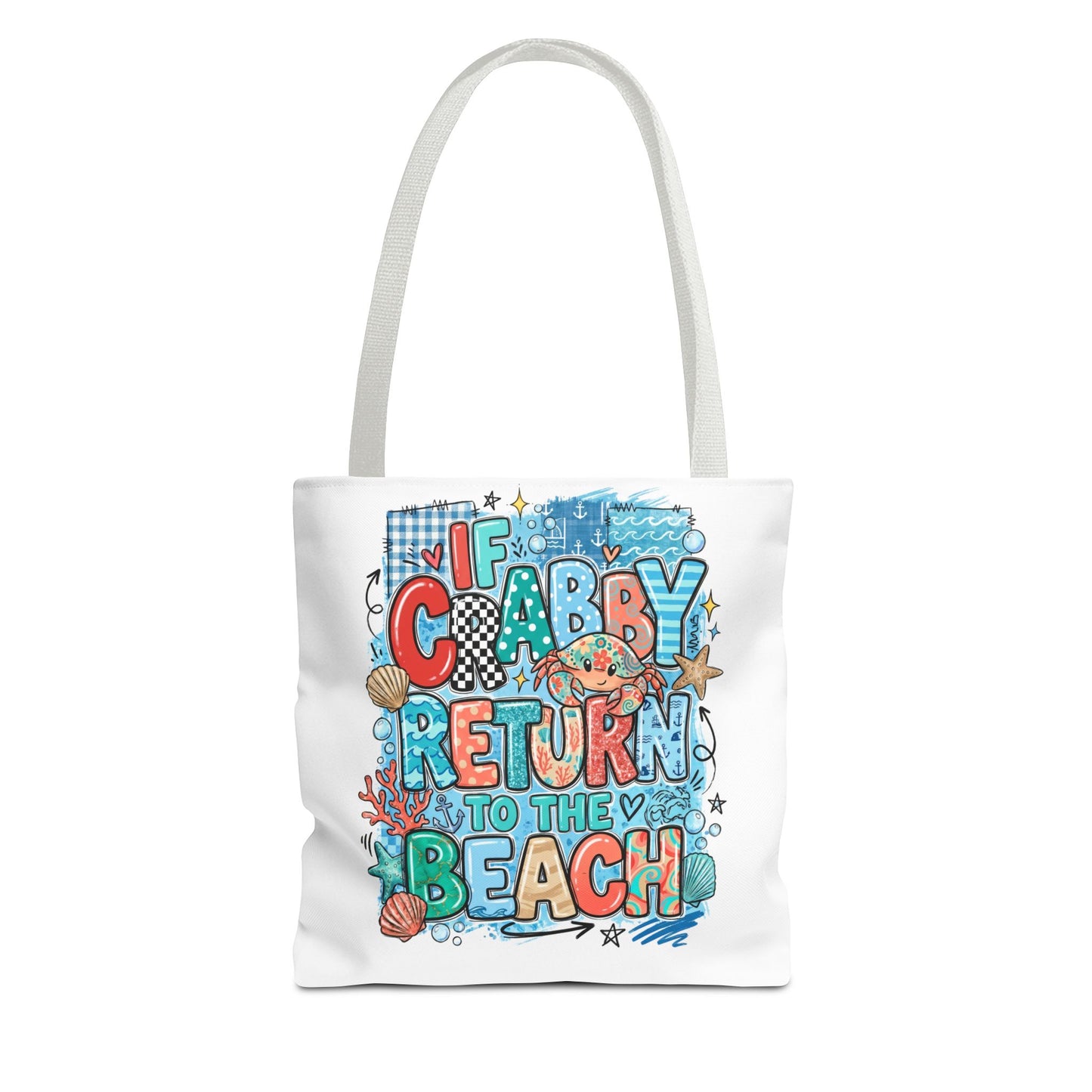 Crabby — Beach-Ready AOP Carryall
