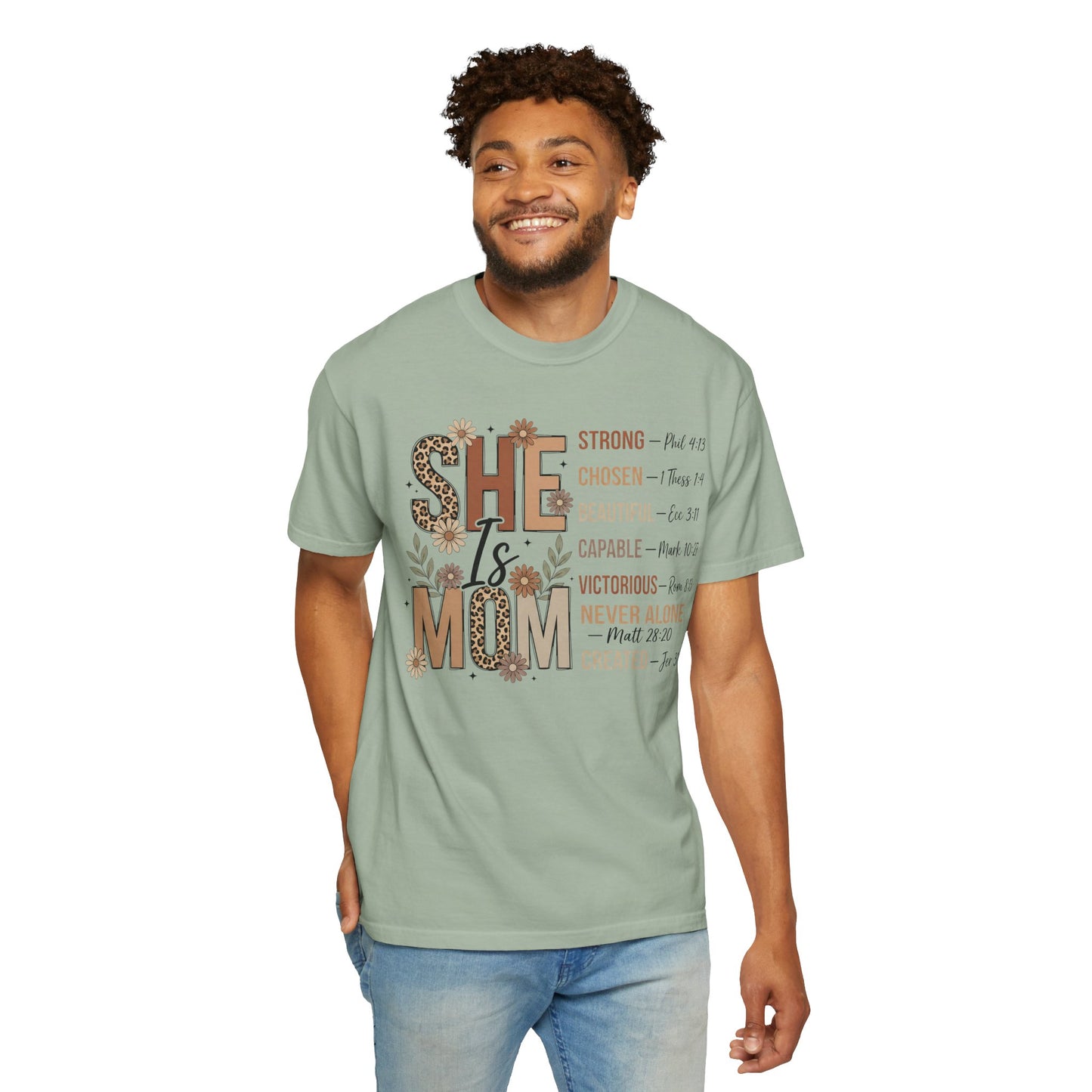 She Is Mom — Mom Graphic T-Shirt
