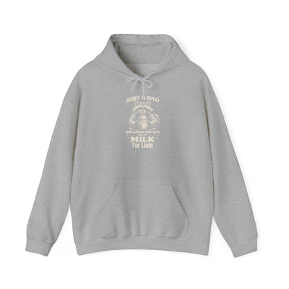Just a Dad Custom Kid's Names Hoodie - Personalized Gift