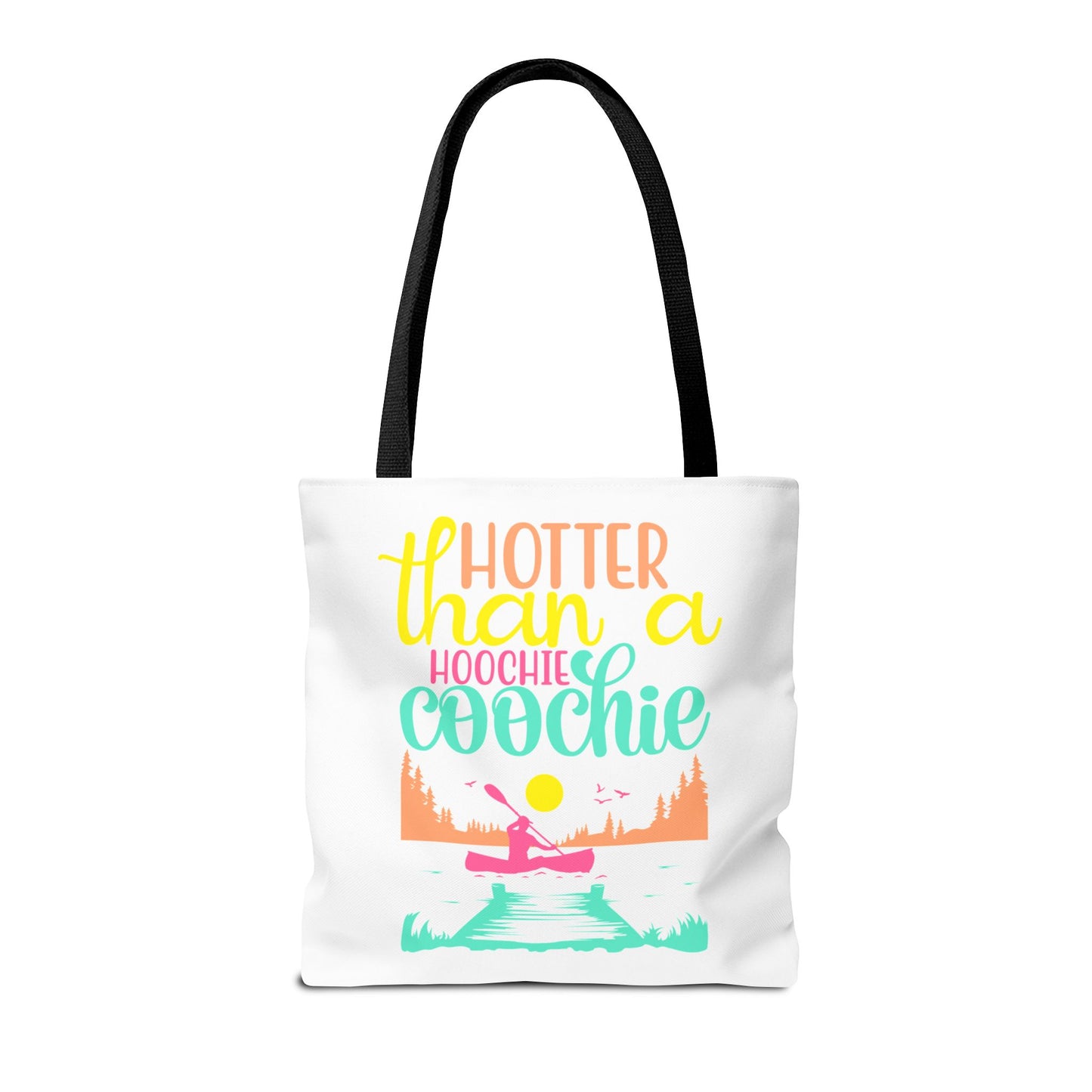 Hotter Than A Hoochie Coochie — Beach-Ready AOP Carryall