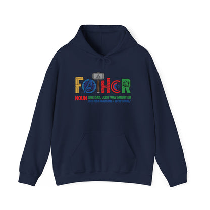 Superhero Father — Graphic Hoodie