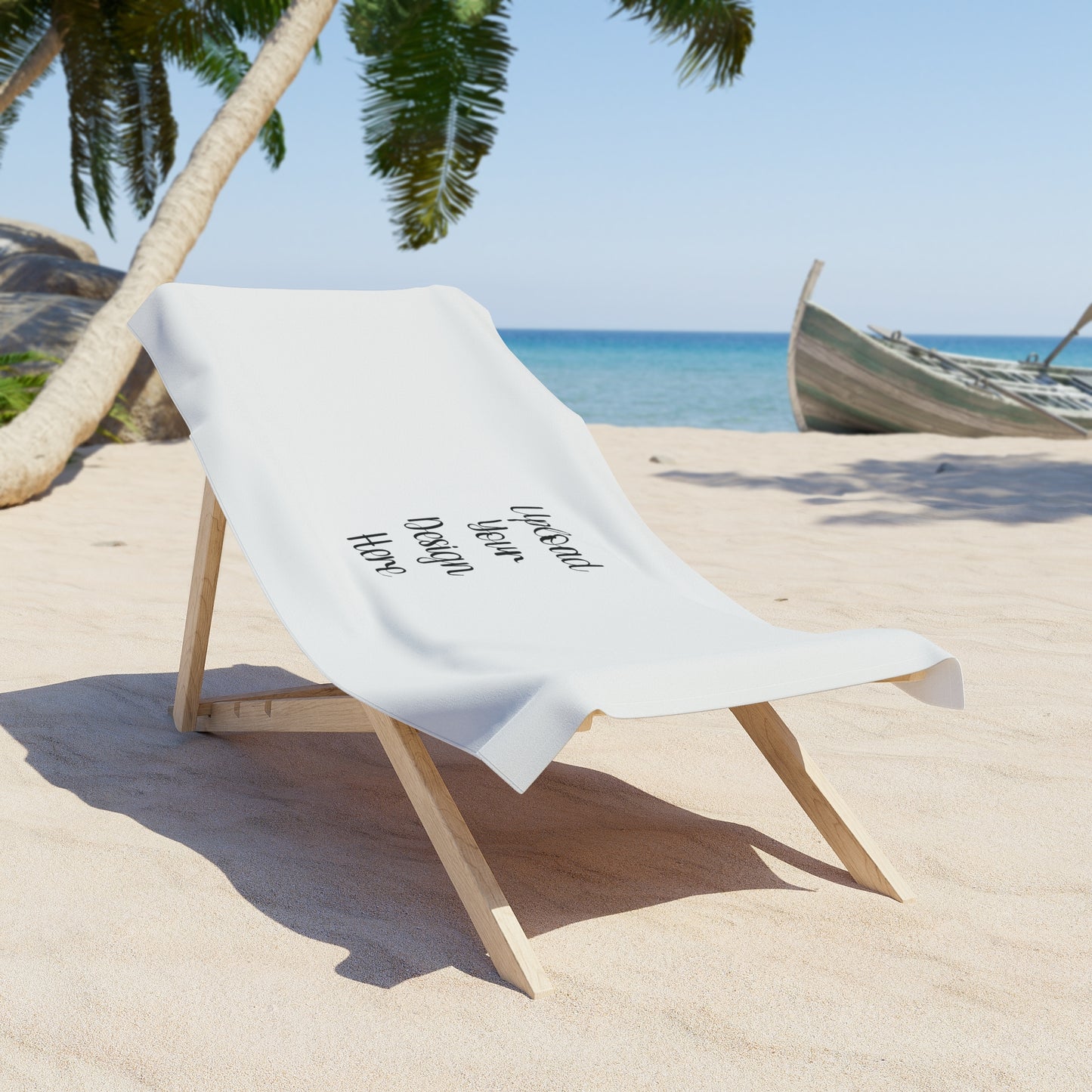 *Custom Beach Towel — Upload Your Design