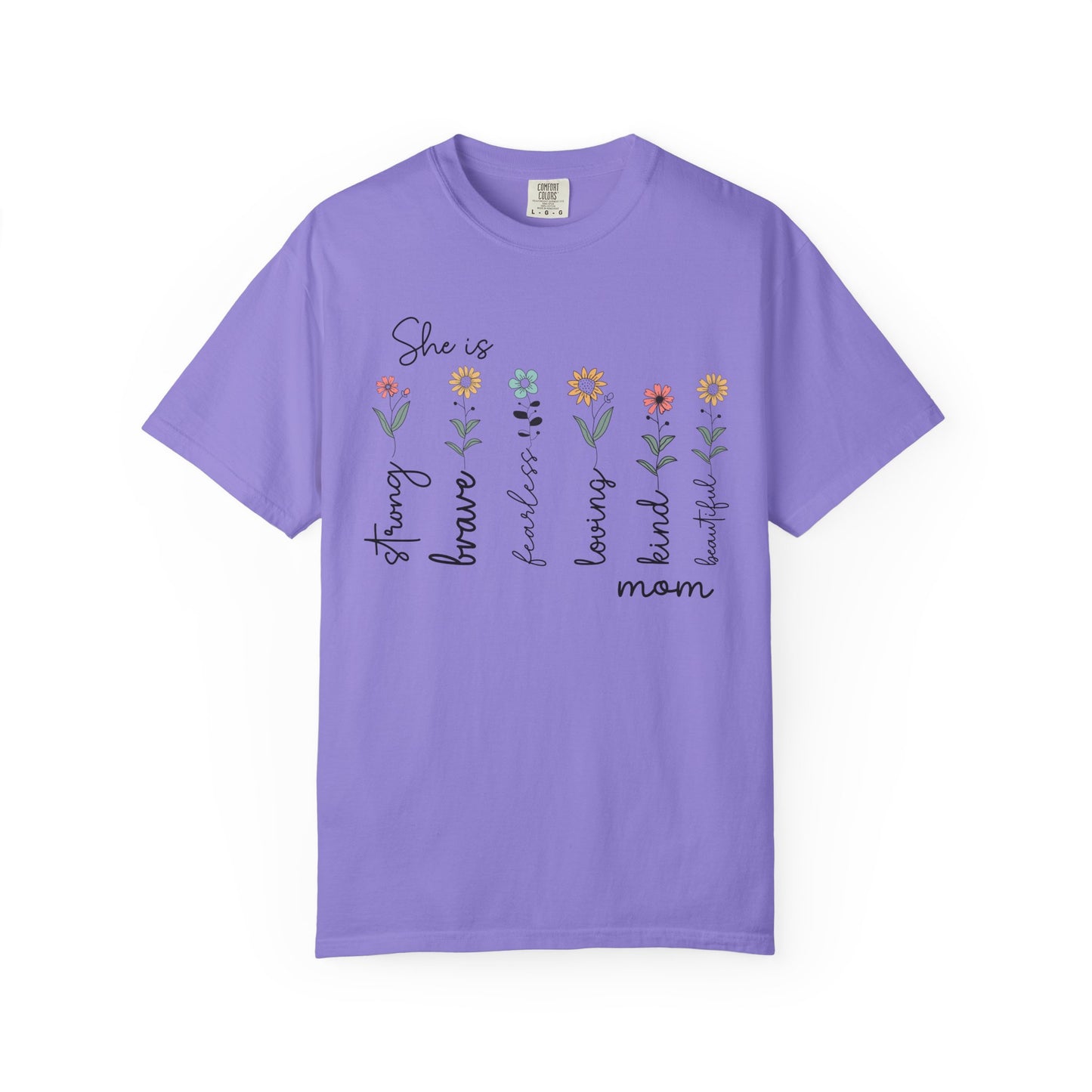 She Is — Mom Graphic T-Shirt