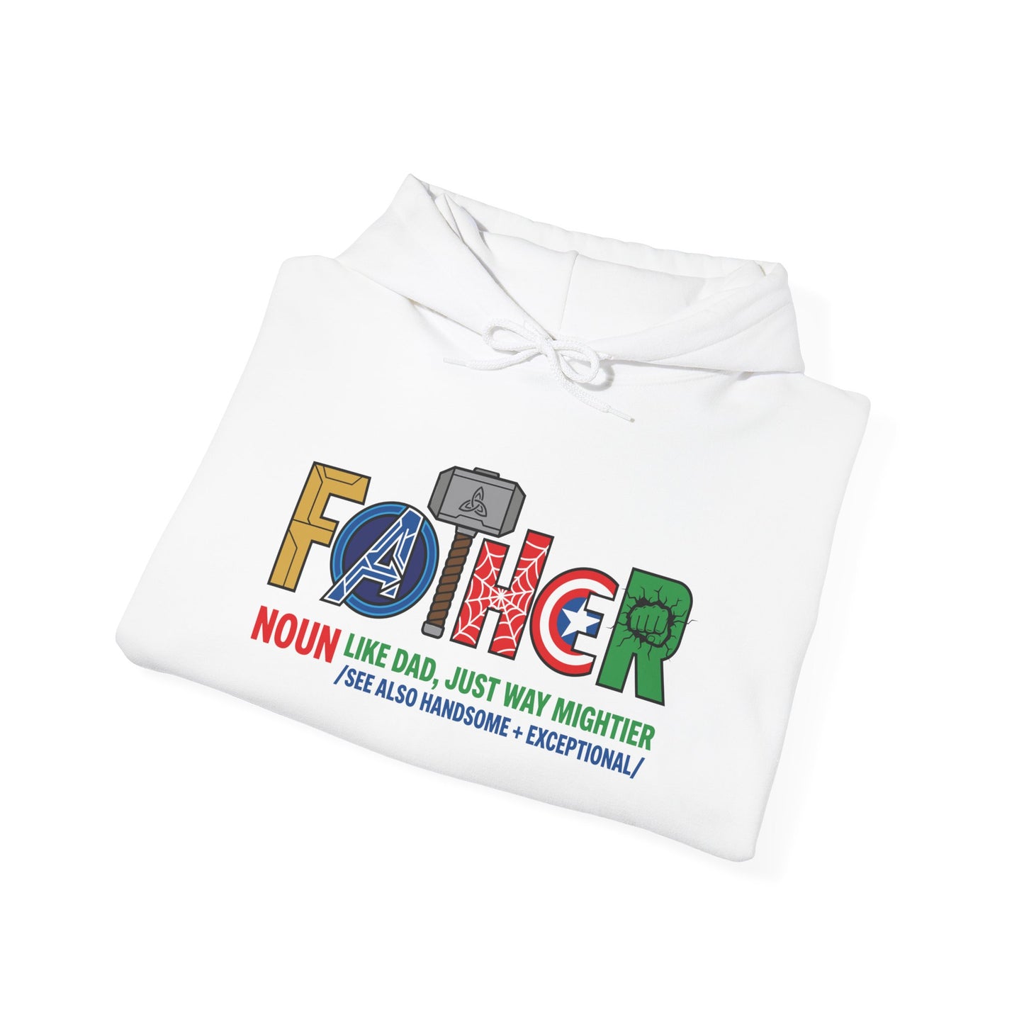 Superhero Father — Graphic Hoodie