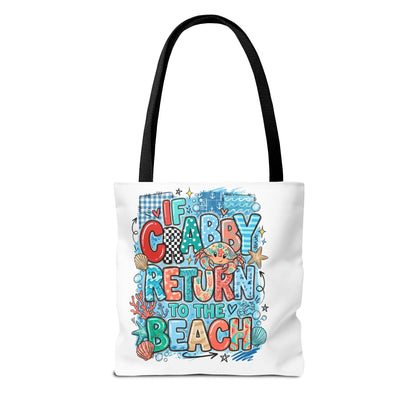 Crabby — Beach-Ready AOP Carryall