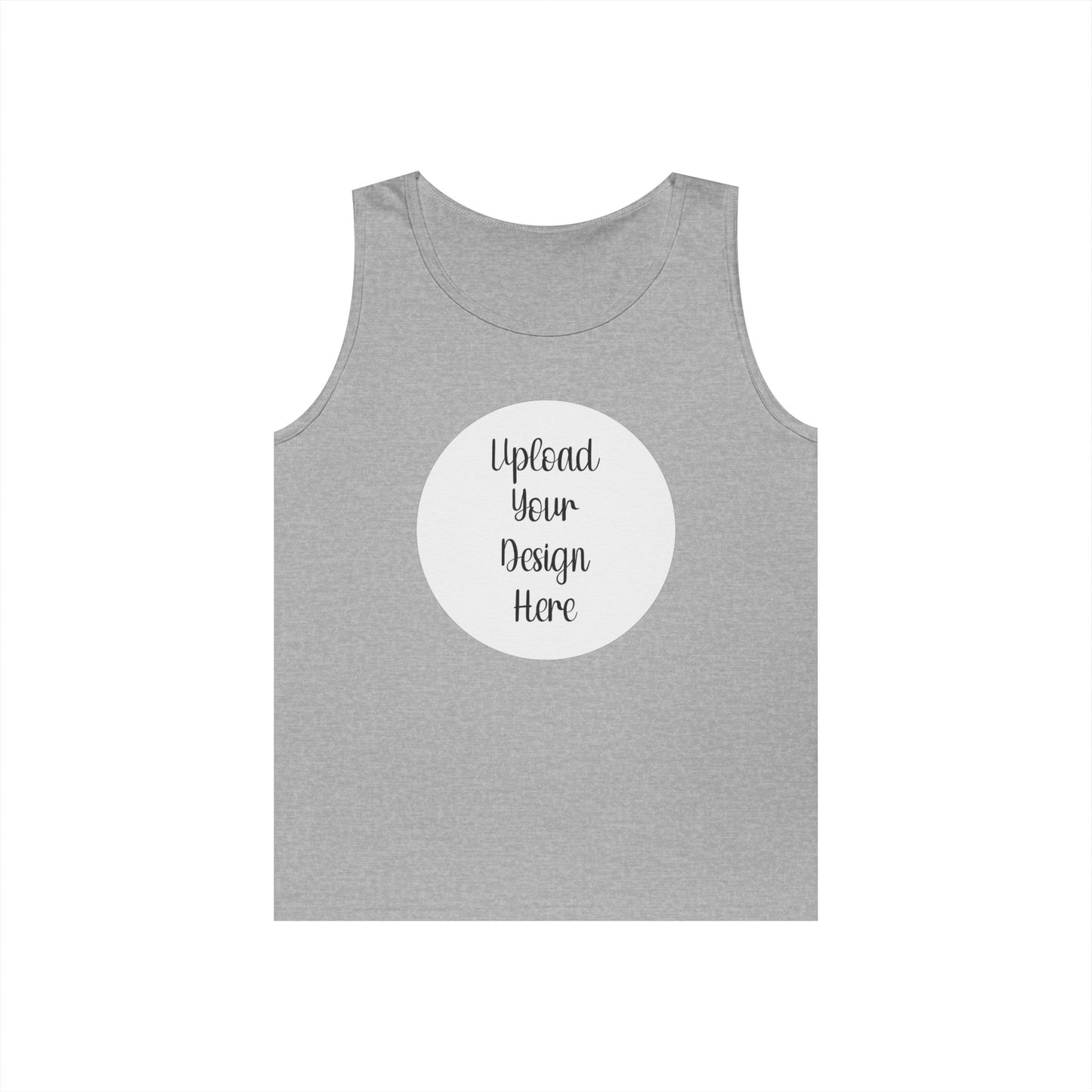 *Custom Tank Top — Gildan Various Colors - Upload Your Design