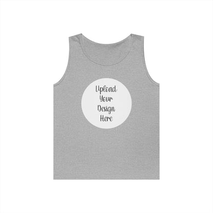 *Custom Tank Top — Gildan Various Colors - Upload Your Design