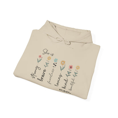 She Is — Graphic Hoodie