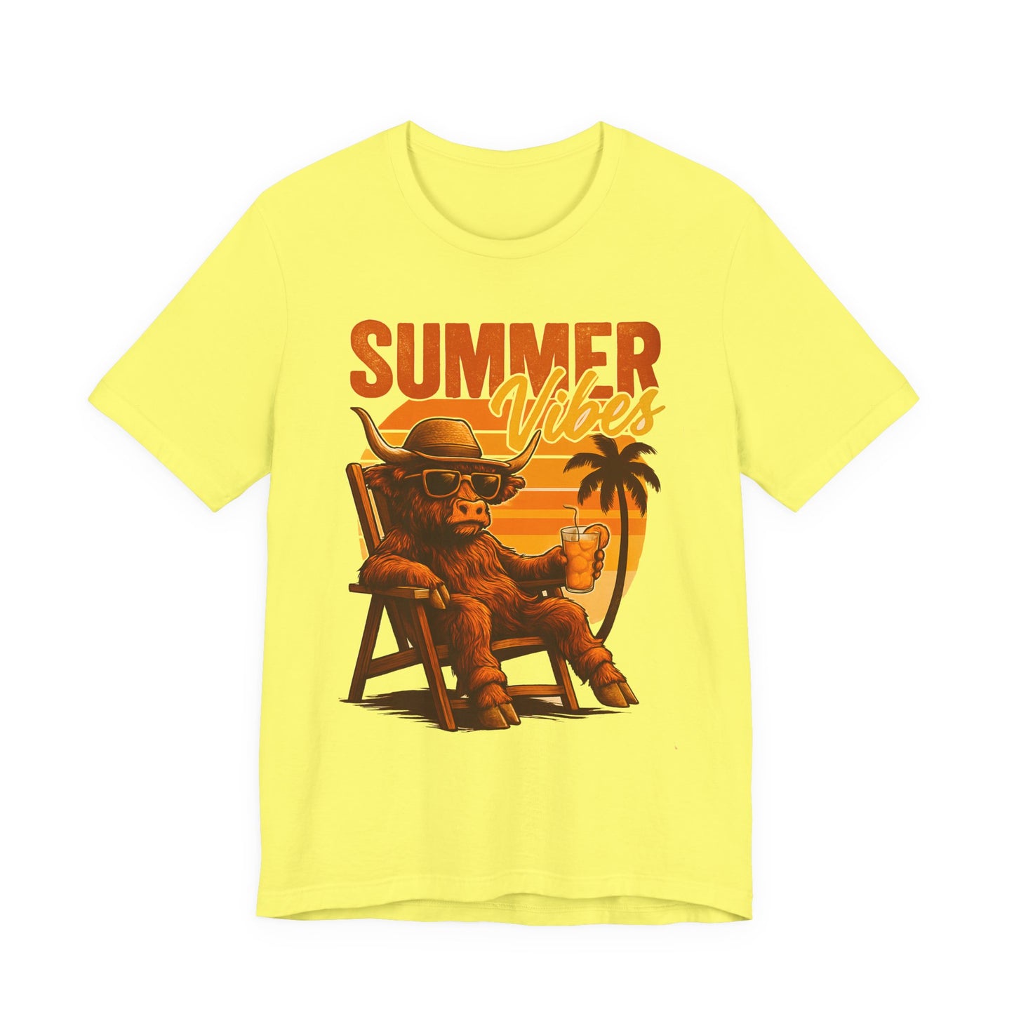 Highland Cow T-Shirt — celebrate summer Graphic Tee