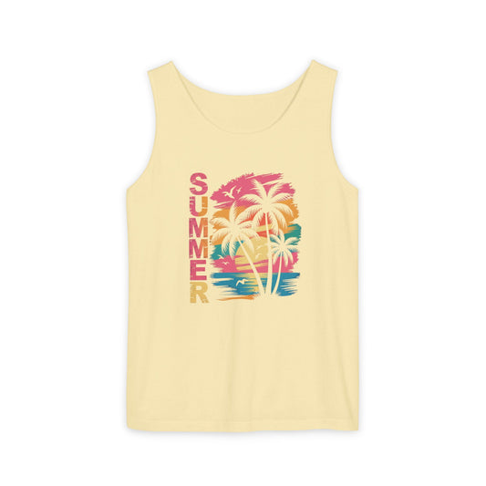 Summer — Breathable Garment-Dyed Summer Tank
