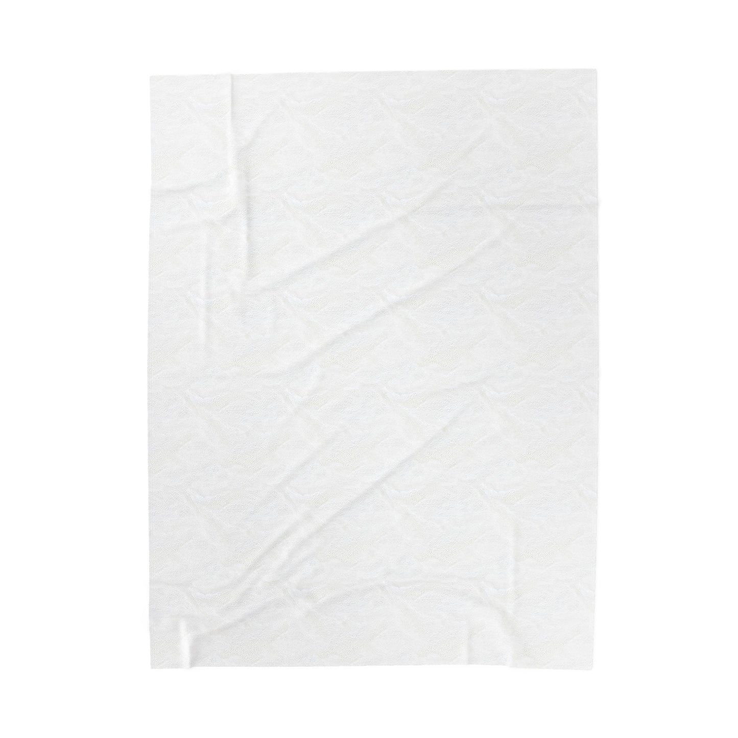 Custom Velveteen Plush Blanket — Upload Your Design