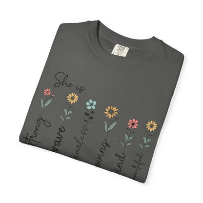 She Is — Mom Graphic T-Shirt