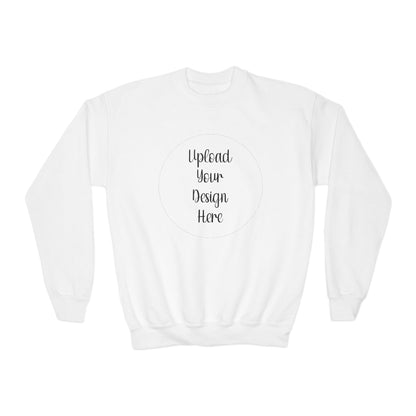 *Custom Youth Crewneck Sweatshirt — Various Colors - Upload Your Design