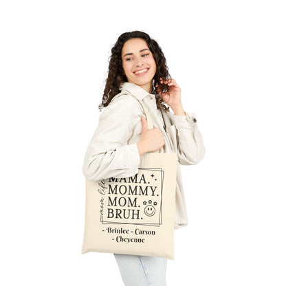 Mom Life Custom Names — Personalized Mom Tote