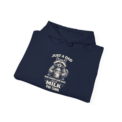 Just a Dad Custom Kid's Names Hoodie - Personalized Gift
