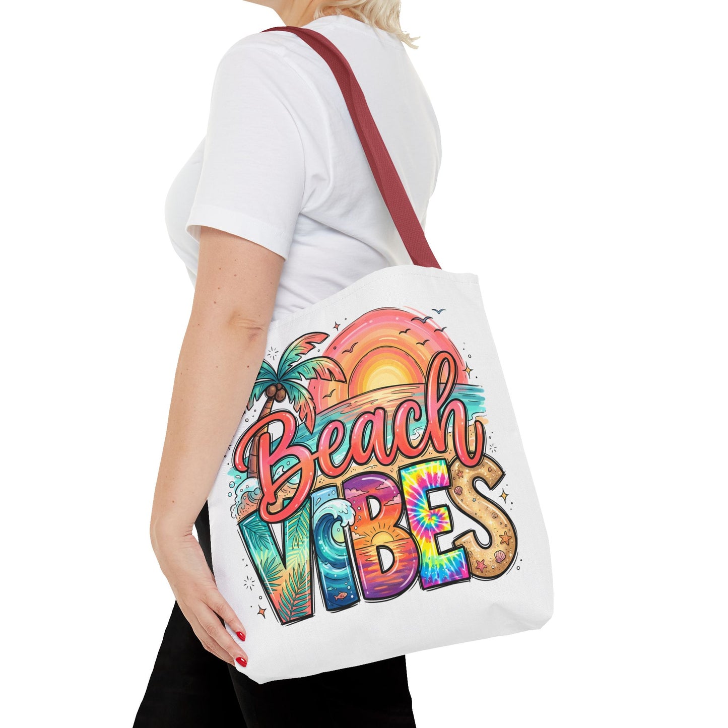 Beach Vibes — Beach-Ready AOP Carryall