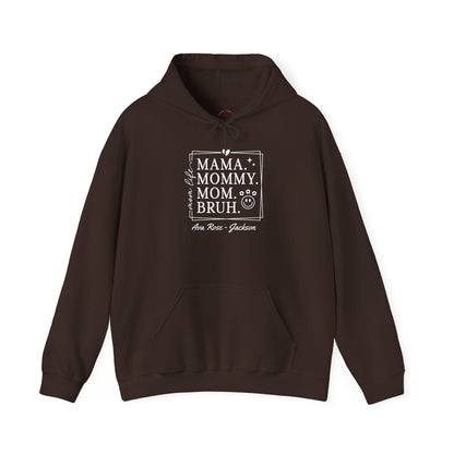 Mom Life Custom Kids Name Mama Hoodie — Personalized Mom Hoodie