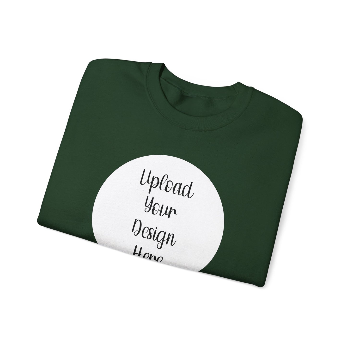 *Custom Crewneck Sweatshirt — Gildan Various Colors - Upload Your Design