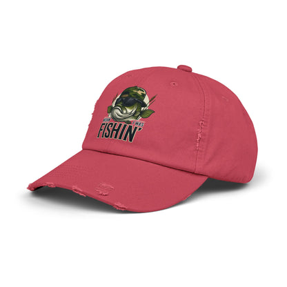 Wishin I Was Fishin —  Baseball Hat