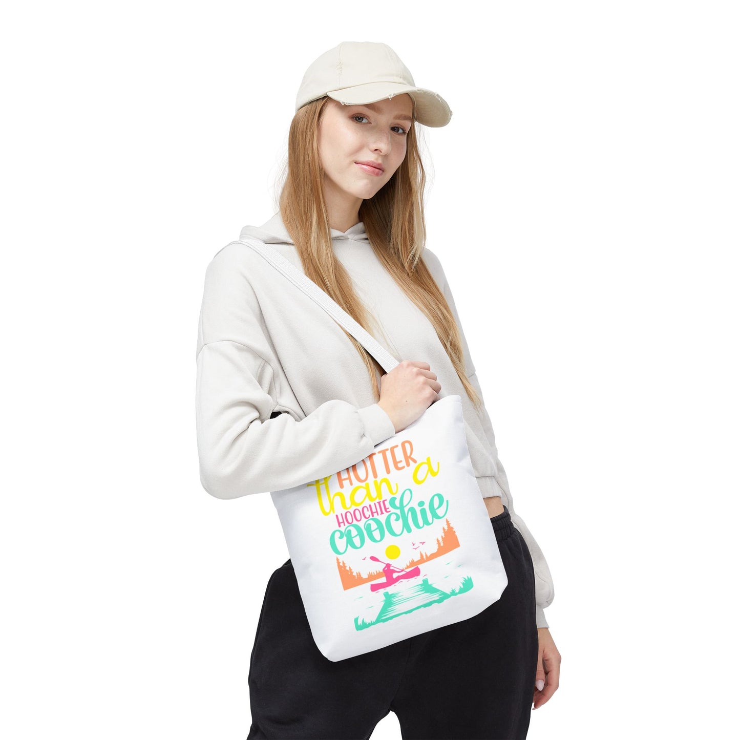 Hotter Than A Hoochie Coochie — Beach-Ready AOP Carryall