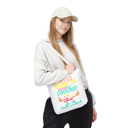 Hotter Than A Hoochie Coochie — Beach-Ready AOP Carryall