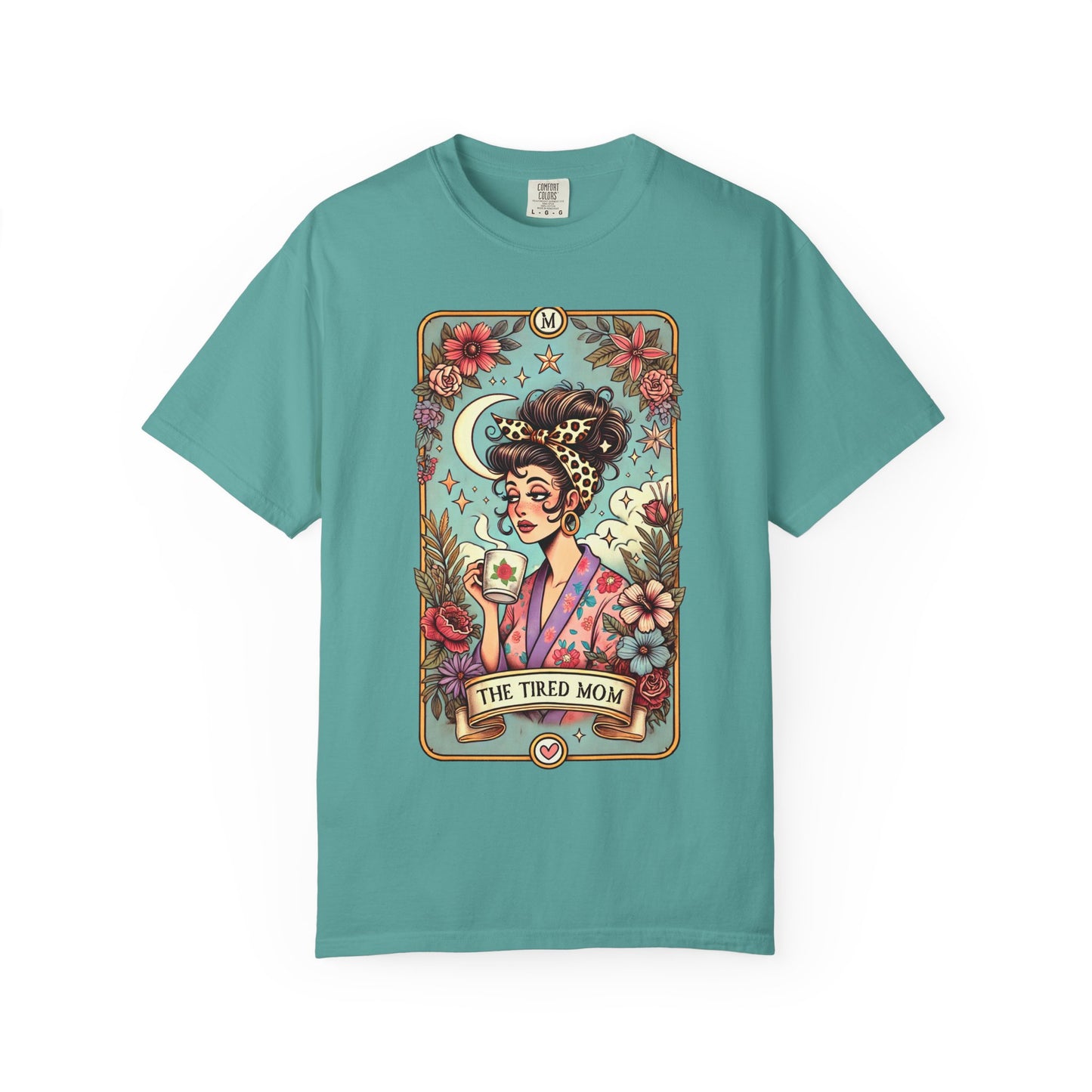 Vintage The Tired Mom T-Shirt —Mom Graphic Tee