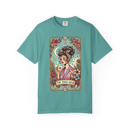 Vintage The Tired Mom T-Shirt —Mom Graphic Tee