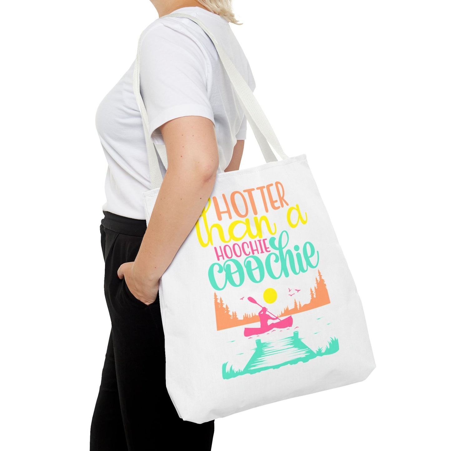 Hotter Than A Hoochie Coochie — Beach-Ready AOP Carryall
