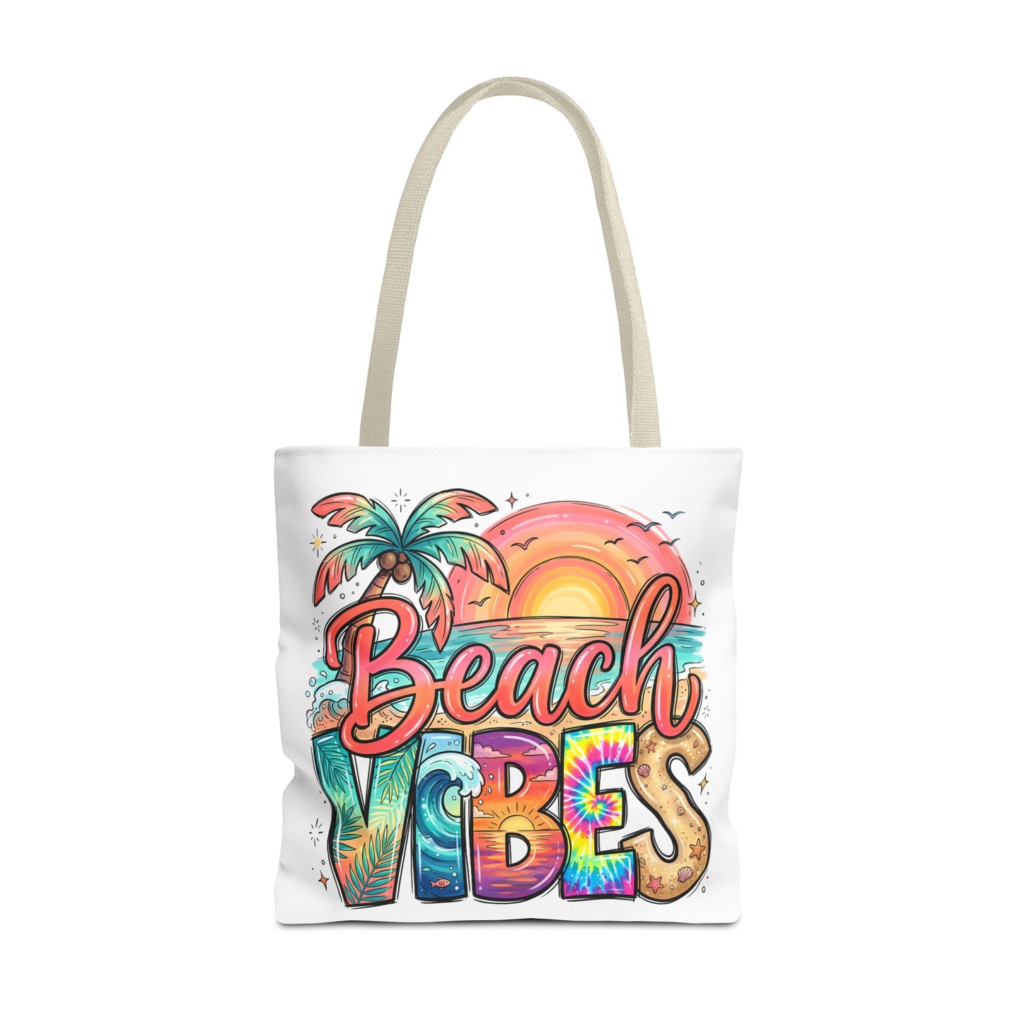 Beach Vibes — Beach-Ready AOP Carryall