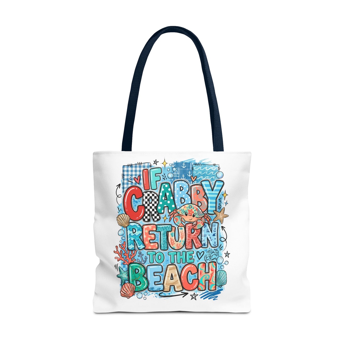 Crabby — Beach-Ready AOP Carryall