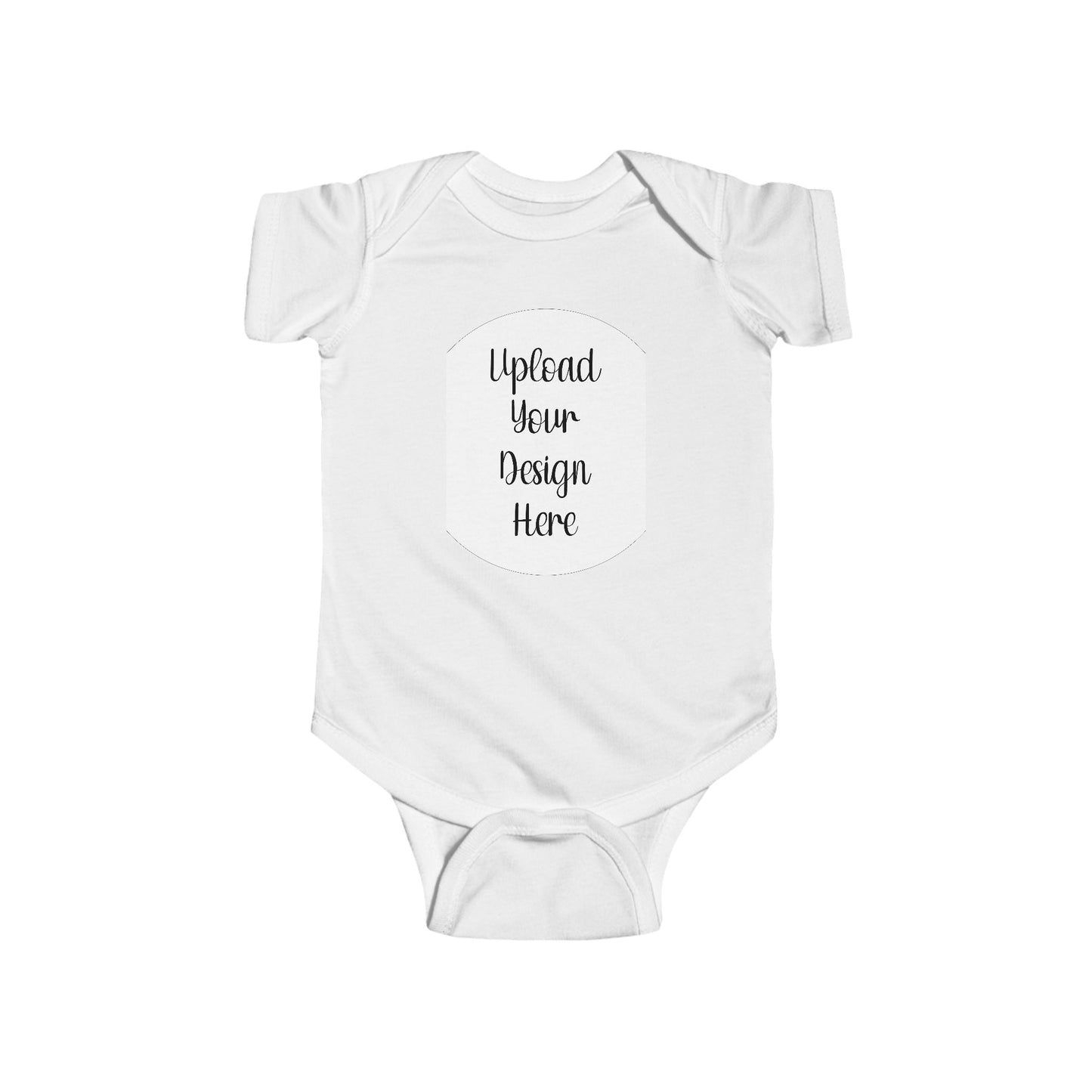*Custom Baby Bodysuit - Rabbit Skins Various Colors - Upload Your Design