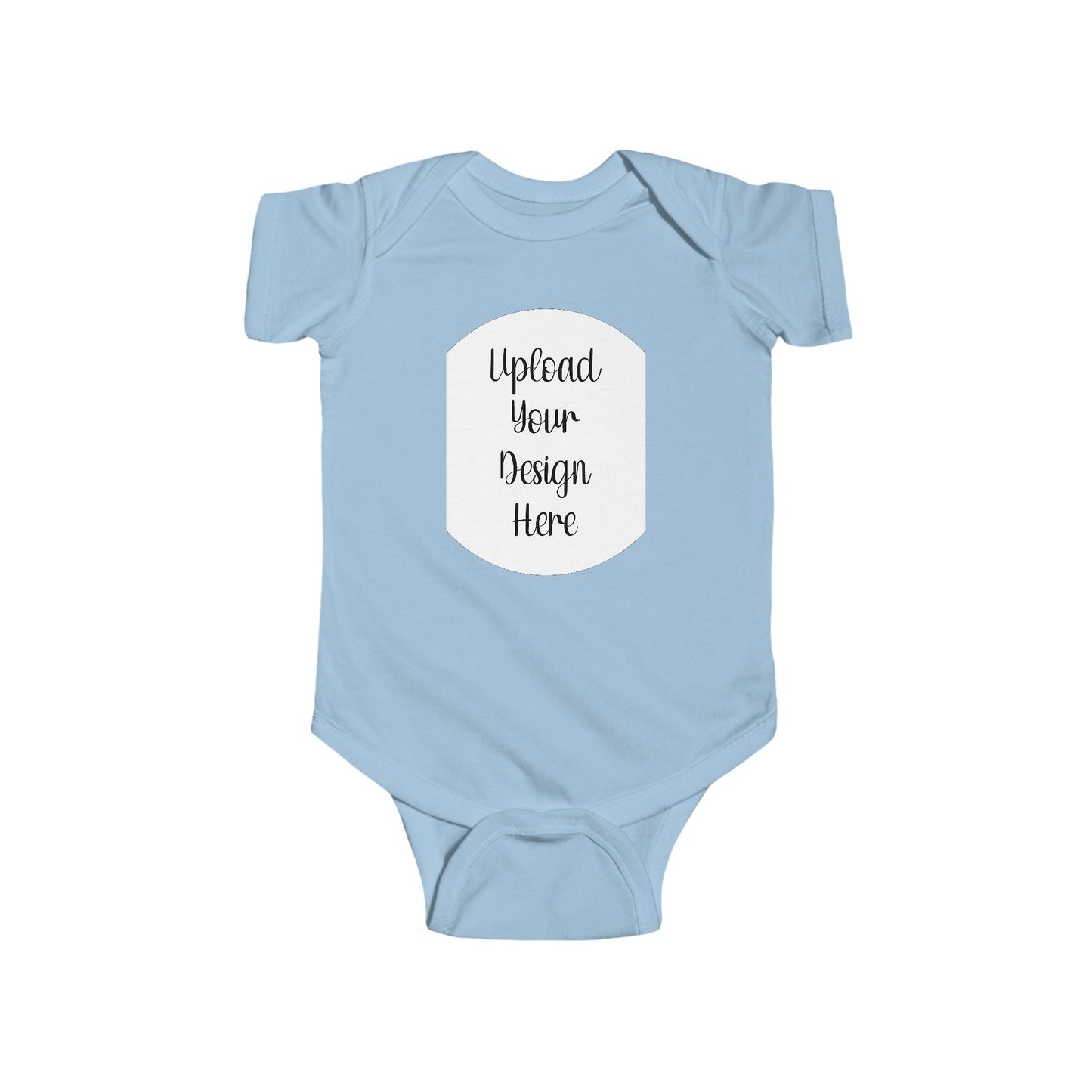 *Custom Baby Bodysuit - Rabbit Skins Various Colors - Upload Your Design