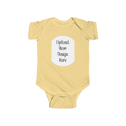 *Custom Baby Bodysuit - Rabbit Skins Various Colors - Upload Your Design