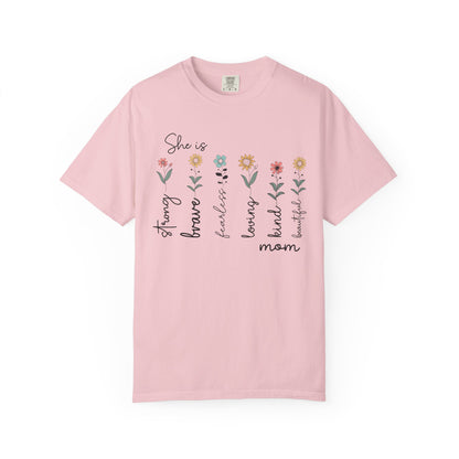 She Is — Mom Graphic T-Shirt