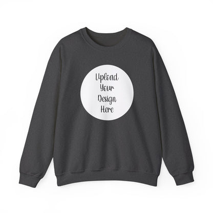 *Custom Crewneck Sweatshirt — Gildan Various Colors - Upload Your Design