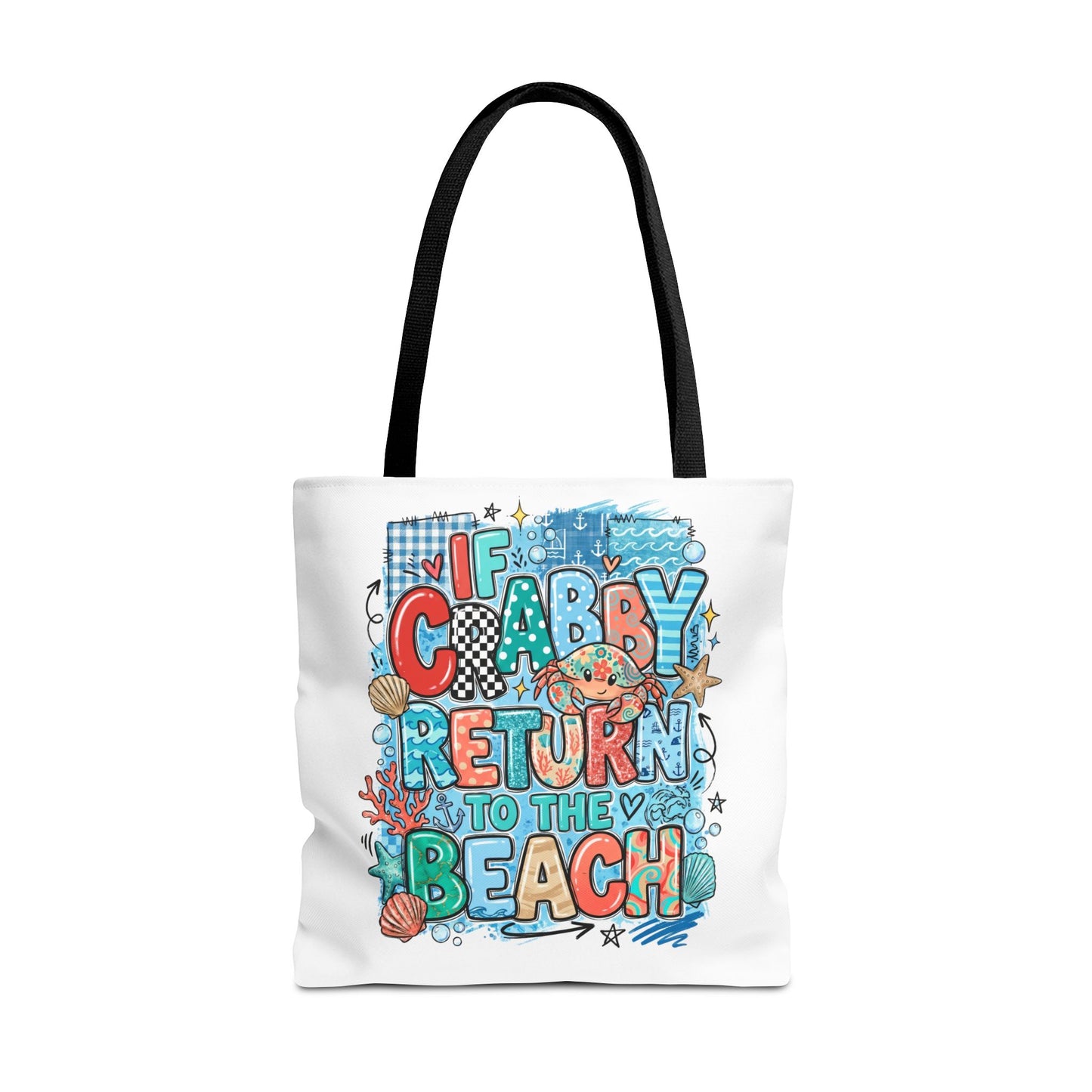 Crabby — Beach-Ready AOP Carryall