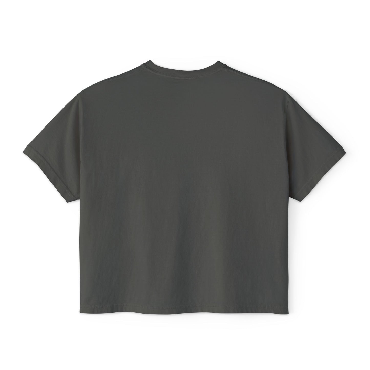 Mama Teal Bow Custom Name Boxy Tee — Mother's Day Shirt
