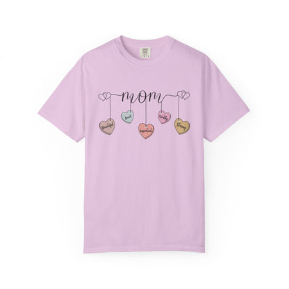 Mom Hearts — Mom Graphic T-Shirt