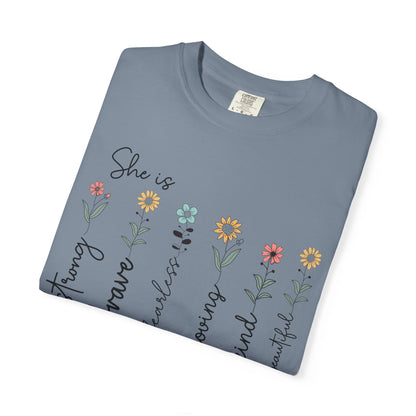 She Is — Mom Graphic T-Shirt