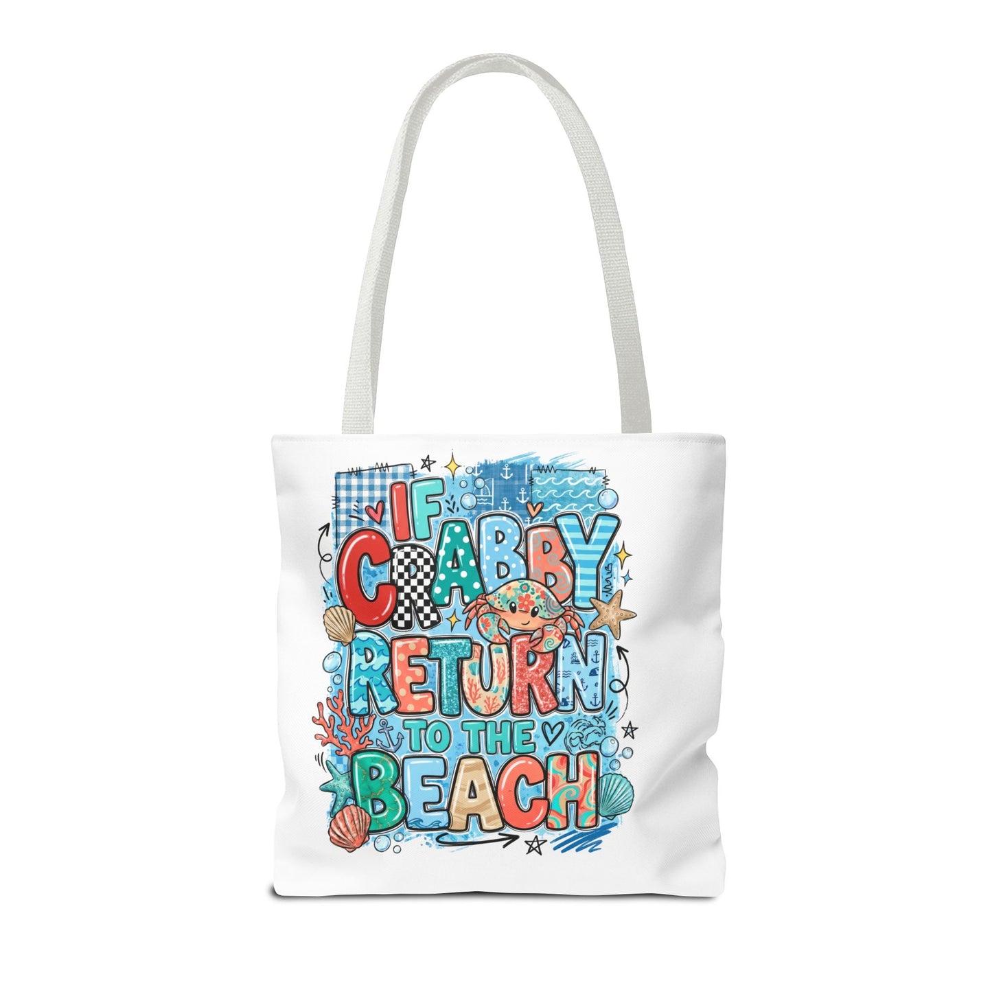 Crabby — Beach-Ready AOP Carryall