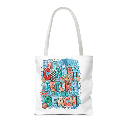 Crabby — Beach-Ready AOP Carryall