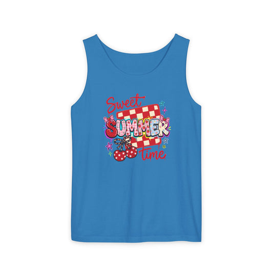 Sweet Summertime — Breathable Garment-Dyed Summer Tank