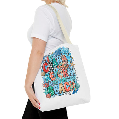 Crabby — Beach-Ready AOP Carryall