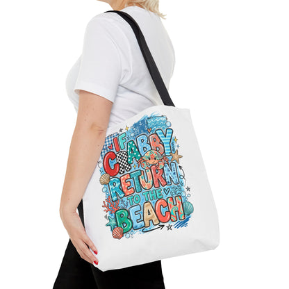 Crabby — Beach-Ready AOP Carryall