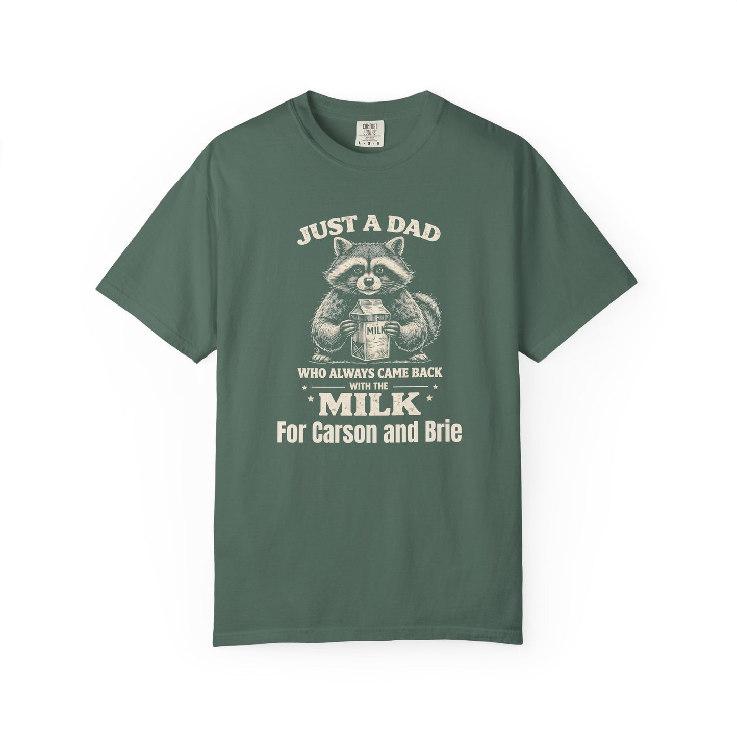 Just A Dad Custom Kid's Names— Fathers Day Tee