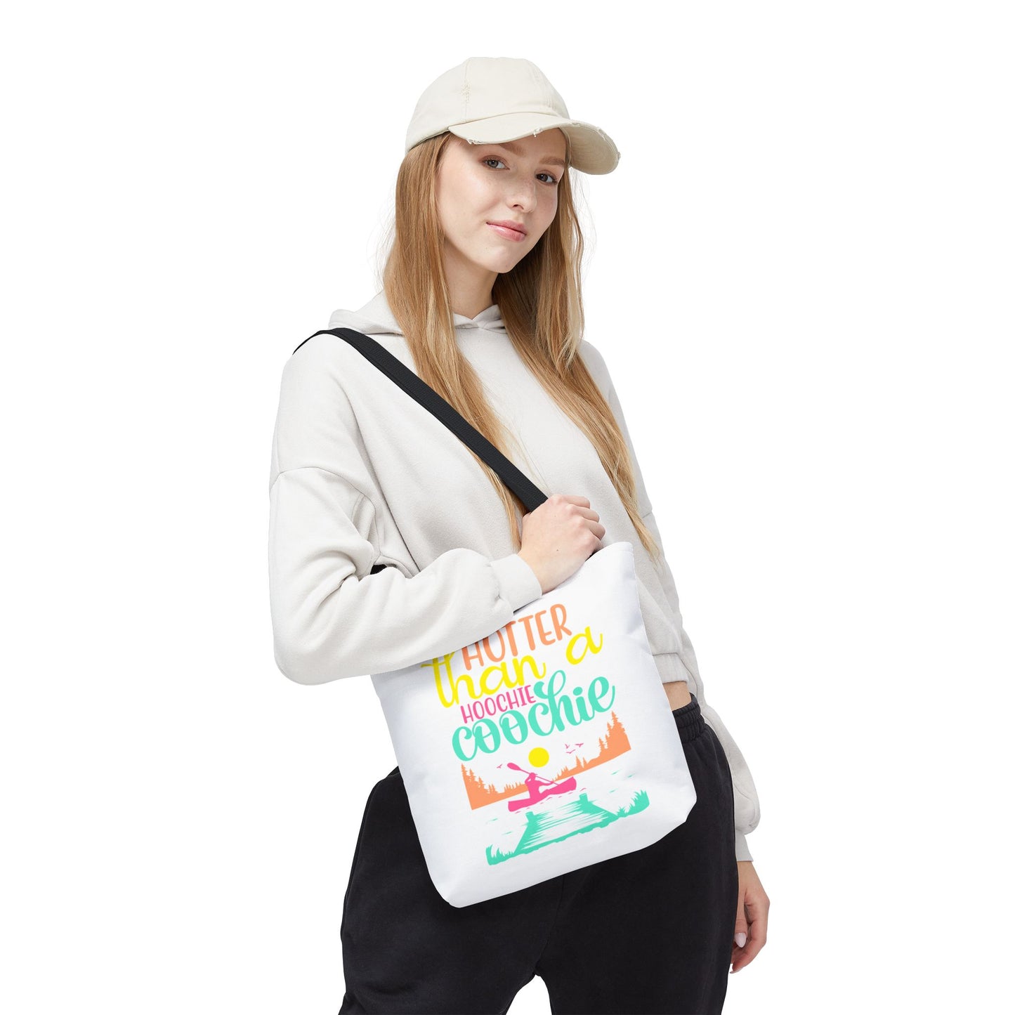Hotter Than A Hoochie Coochie — Beach-Ready AOP Carryall