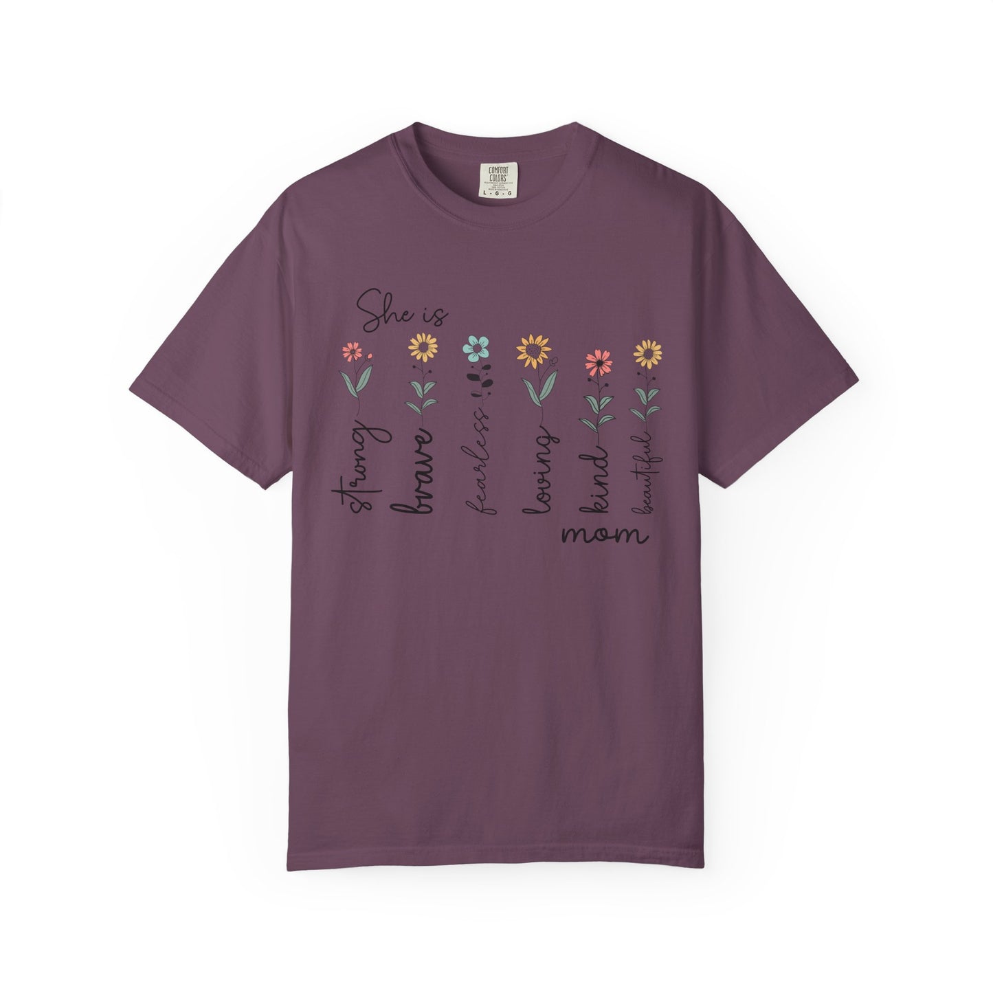 She Is — Mom Graphic T-Shirt