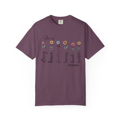 She Is — Mom Graphic T-Shirt
