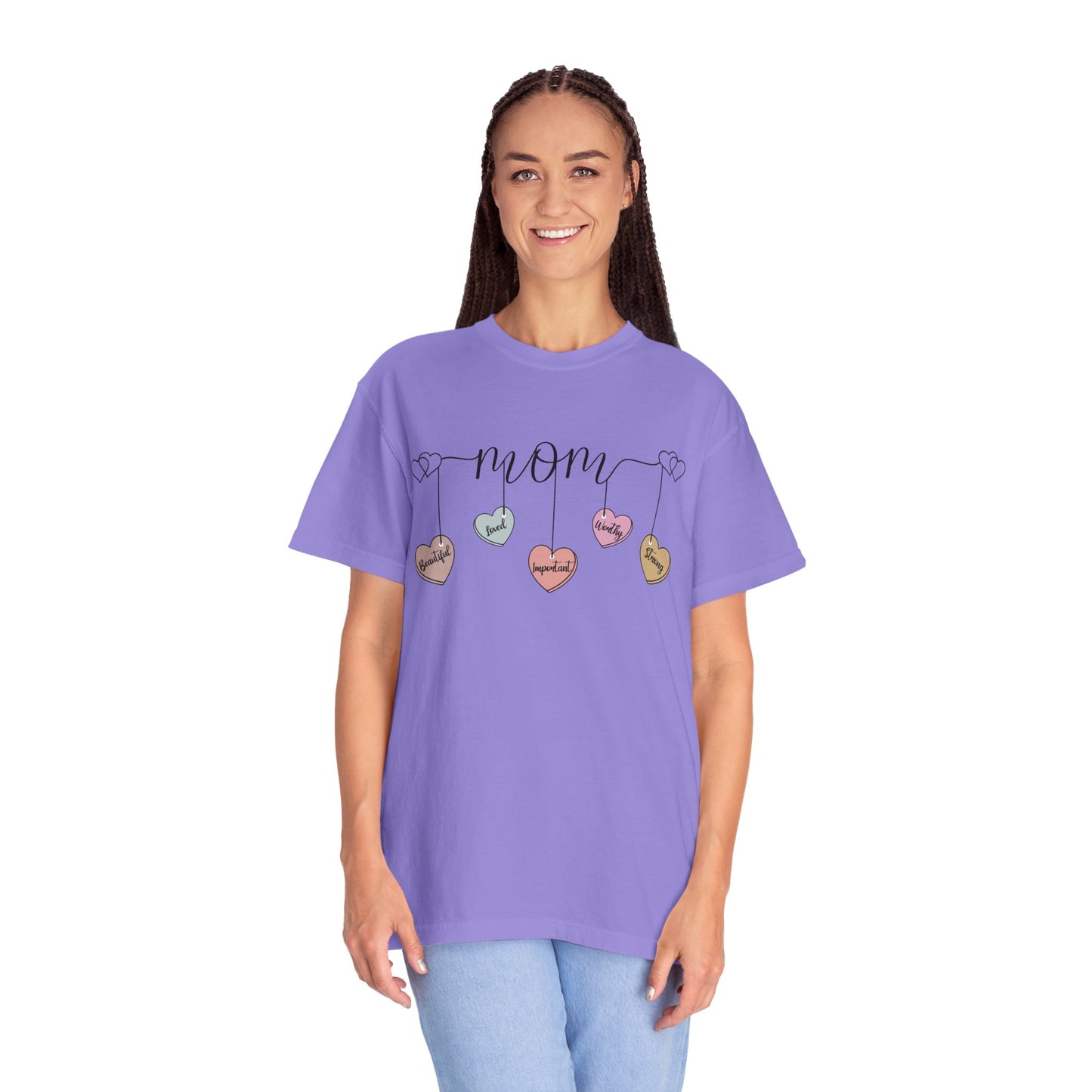 Mom Hearts — Mom Graphic T-Shirt