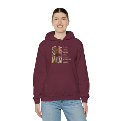 She Is Mom — Graphic Hoodie